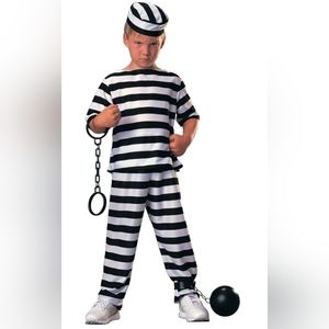 NWT! Forum Prisoner Boy Medium Costume
